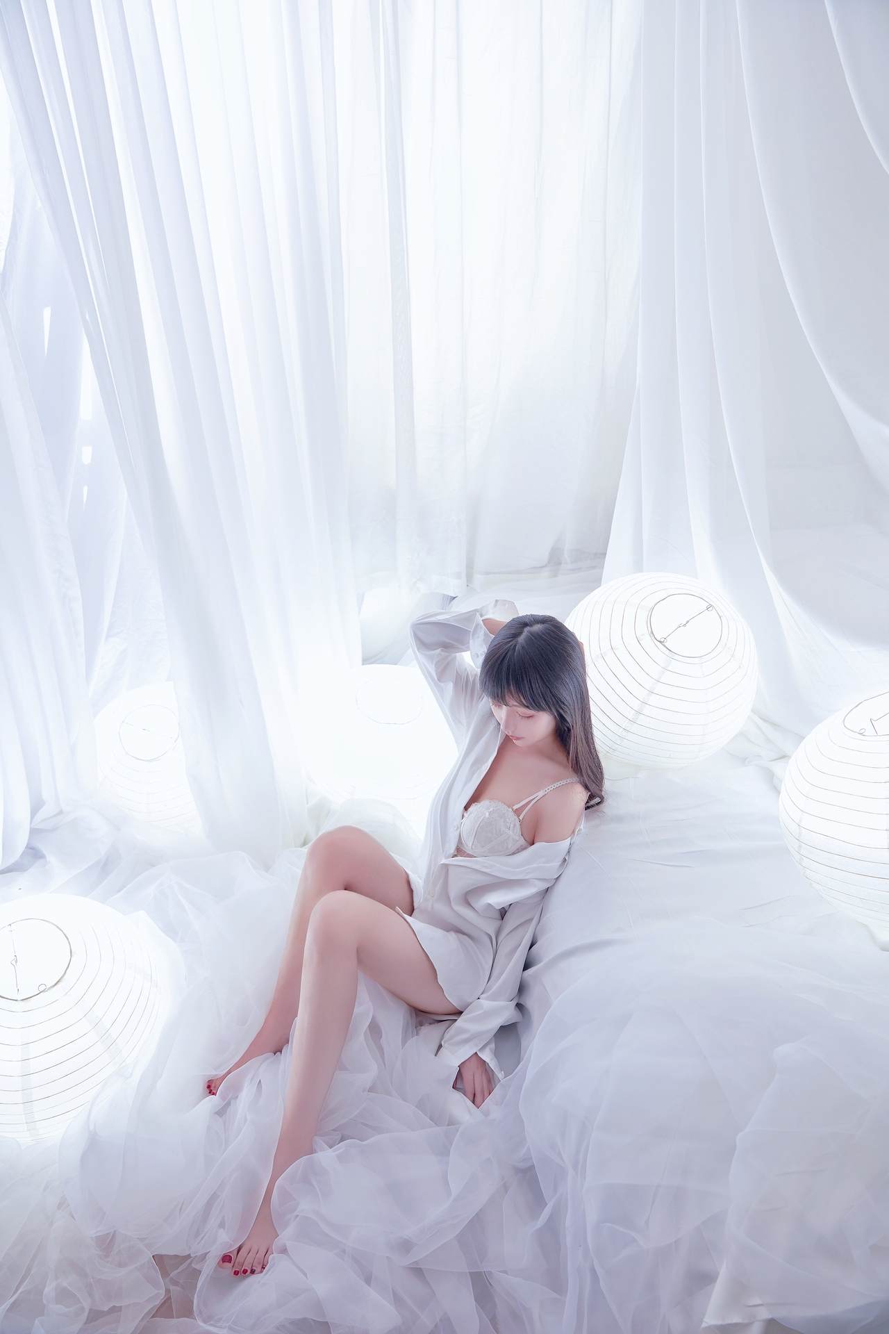 NO.019Shika小鹿鹿纯白18P-可宝主